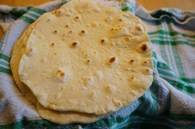 How to make Homemade Flour Tortillas